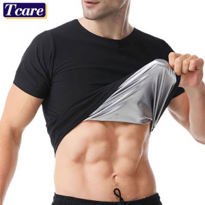 Professional Sauna Shirt for Men Women Short Sleeve Sauna Suit Sweat Body Shaper Sauna Vest Home Office Gym Exercise Sauna Top