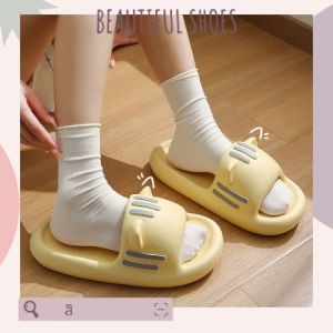 QDshop ราคาถูก🔥 รองเท้าผู้หญิงมาใหม่ รองเท้าแตะหญิง น่ารักมากเวอร์ พื้นหนา พื้นนิ่มกันลื่นปังๆ สีผ้า 4 ตัว🌈