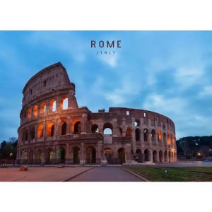 Jigsaw Puzzle Rome Italy Vatican City Colosseum Ancient Architecture For Adults Family Fun Relaxing Brain Teaser Gift