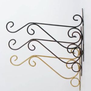 กระเช้าห้อย กระถางต้นไม้ ชั้นวางดอกไม้ติดผนัง โลหะสําหรับแขวนตกแต่งสวนระเบียง