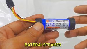 Baterai Speaker  LOGITECH Dan Baterai Spekaer Lainnya Li-ion 18650 3000mAh 30A 37V 111Wh