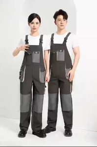 CHUANGCHAO Bib Overalls Men Work Coveralls Protective Repairman Strap Jumpsuits Pants Working Plus Size Sleeveless Coverall w/ Oxford Fabric (S | M | L | XL | XXL | XXXL) Polyester + Cotton