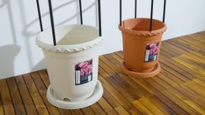 Chậu nhựa trồng cây Monrovia chuyên cho hoa hồng cây cảnh ban công tiêu chuẩn Châu Âu