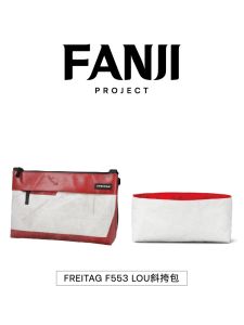 Eco-Friendly Freitag F553 Lou Shoulder Crossbody Bag with DuPont Paper Inner Pocket by Fan Jie for Household Storage