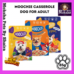 Moochie Wet Dog Food Casserole for Adult Dogs - Human-Grade Ingredients 85g