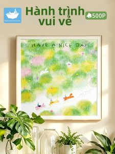 MAODETIANKONGZHICHENG | Bộ Ghép Hình Cure Stress City in Sky 500 Miếng