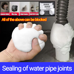 Waterproof Silicon Sealant Wall Hole Adhesive Plasticine Sealant Clay Air Conditioning Hole Repair Sealant Mud Wall Hole Water Proof Sealing Glue