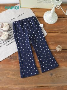 Hamqi | Butterfly Printed Flared Trousers Child