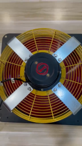 Industrial Exhaust Fan 14 Inch Powerful Air Cooling Suction Exhaust Extractor Fan Metal Industrial Fan Heavy-Duty Louver Exhaust Fan for Factory & Warehouse Ventilation