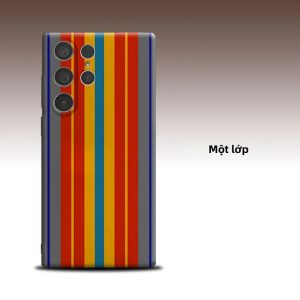 Ốp Lưng Thời Trang Cao Cấp Sọc Retro Bảo Vệ Toàn Diện Cho Samsung Galaxy S26 S25 S24 A56 A36 Hai Lớp Chống Sốc Chống Xước Chất Liệu TPU + PC