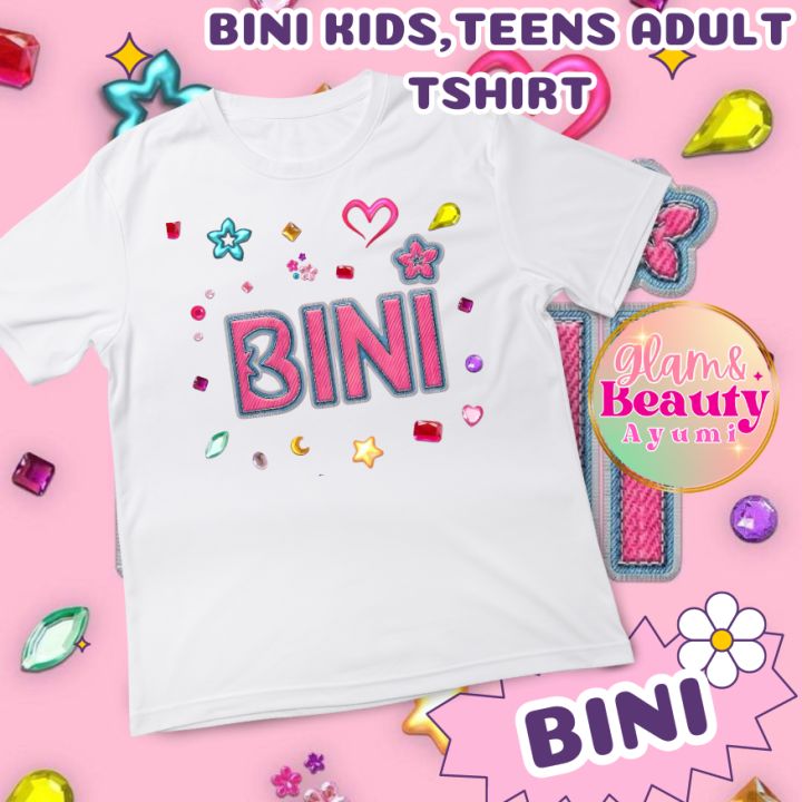 Bini Tshirt for kids teens adult | Bini verse | Oversize Tshirt | Lazada PH