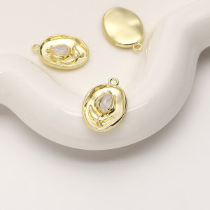 แก้วฝัง Moon Star จี้ DIY อุปกรณ์เสริมทําด้วยมือประดับด้วยลูกปัดวัสดุสําหรับสร้อยข้อมือสร้อยคอตกแต่งเสื้อผ้า