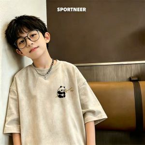 Stylish Dyed Cotton Short Sleeve T-shirt