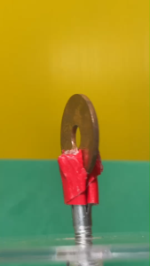 เหรียญ 1 สตางค์รูทองแดง ปี ร.ศ.128