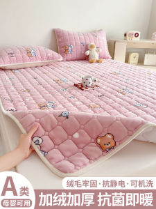 หมอนรองที่นอนแบบหนาและอบอุ่นสำหรับฤดูหนาว ผ้าขนแกะแบบหนา หมอนรองที่นอนแบบยืดหยุ่นสำหรับหอพักนักเรียน อุปกรณ์เสริมที่นอนแบบลำลอง