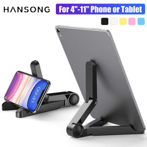 Portable Foldable iPad Stand Compatible 4"-11"Tablet Phone Desktop Plastic Holder For Xiaomi Samsung Huawei Phone Tablet Stand