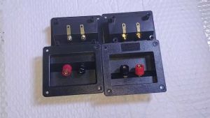 Trạm Kẹp Loa Cầu Đấu Dây Loa kt 90x82 mm. Các Loại Chuyên Dụng chất lượng cao. giá 1 cái.