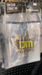 TJM CLEAR STORAGE BAG 620SSRTTCLEARBAG