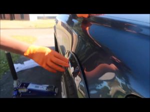 MIRAGE HB Fender Flare Universal Flexible Kit Arch Wheel Eyebrow Protector Black FREE STAINLESS SCREW BOLTS