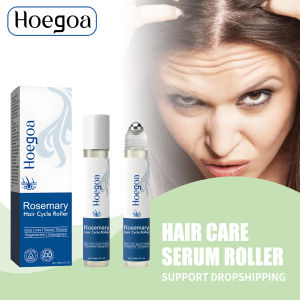 Rosemary Hair Serum Relax Scalp Stimulate Follicles Promote Hair Growth Roller Frizzy Split Ends Damaged Hair Repair Essence Oil