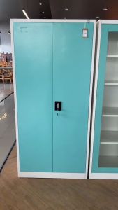 ตู้เหล็กเก็บของ ตู้เหล็กอเนกประสงค์ ส่งฟรี รวม VAT สีขาว-น้ำตาล