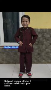 JASKO JAS KOKO SETELAN ANAK PAUD TK SD SMP BORDIR BAJU MUSLIM ANAK JASKO SETELAN ANAK BORDIR