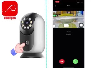 กล้องวงจรปิด แบบไร้สาย 360 Wi-Fi Cloud Camera CCTV Model : TC83S-CA1Z2 HD Video 1080p สามารถดูภาพผ่านมือถือ รับประกัน 1 ปี