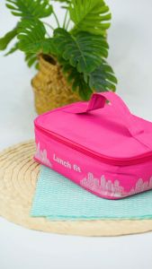 Lunch Fit Square Deluxe Bag Set - Lunch Fit Kotak - KingQueen Shopping