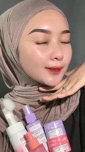 Adleeva Skincare Paket Complete Whitening 5 PCs Cerahkan Kulit Kusam dan Flek Hitam