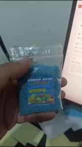 Boron Blue Plus Fungisida Kemasan Repack 25 Gr Mencegah Jamur Daun keriting dan Gugur Bunga