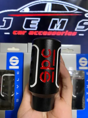 Gear Shift Knob Sparco Black - 8cm | Car Racing Styling Universal Shift Knob | Easy to Install [🇵🇭Ready Stock]