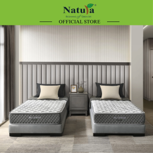 Natura Silver Plus 6"/8" Mattress/Free Delivery/12-Year Warranty/Silver Clean Technology/Bio-based Memory Foam/Springless/Spinal Support