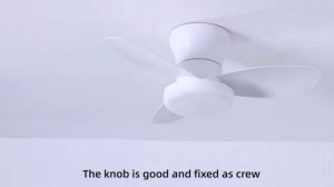 6-Speed Wind Cooling Fan 3 Colors LED Light Remote Control Ceiling Fan kipas Siling Lampu For Living Room Bedroom