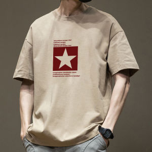 JIANMUJI | Cotton Loose Mens T-Shirt