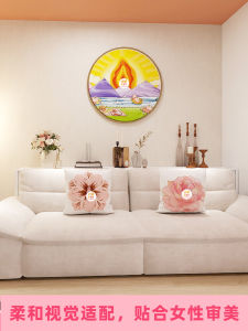 ผ้าห่มโซฟาหรูหราพร้อมหมอน ผ้าปูพื้นลายสวนส่วนตัวสำหรับผู้หญิง ทรงกำมะหยี่ พิมพ์ลายธรรมชาติ ความหนาปกติ ขนแกะโพลีเอสเตอร์