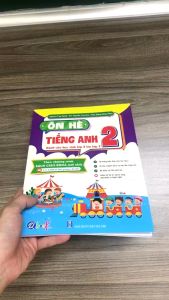 Sách - Ôn Hè Tiếng Anh Lớp 2 - Dành cho học sinh lớp 2 lên lớp 3 (1 cuốn) - Có Video bài giảng - Tặng 1 bộ bút bay mực