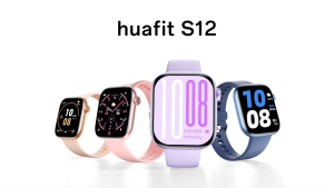 Aolon Huafit S12 Smart Watch for Men Women 1.83" HD Display Bluetooth Calling IP68 Waterproof Heart Rate Sleep Monitor DIY Watch Face Fitness Tracker