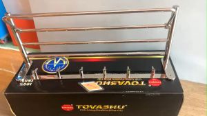 [HCM]Thanh treo khăn tắm Tovashu KAG-304SU192 Giá treo khăn phòng tắm Inox hộp cao cấp SUS304 Nhật Bản