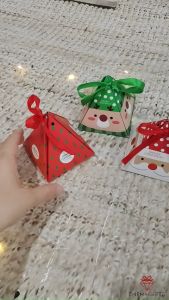 Giftbox Natal Pyramid - Kotak Hampers - Aksesoris Hampers GB145