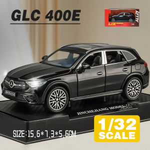 LEO 1:32 Mercedes Benz GLC400 Metal Diecast Alloy Toy Car Model Trucks For Kids Toys Vehicles Hobbies Collecti
