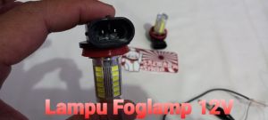 Sepasang Lampu Led Foglamp fog lamp 33 titik 12 Volt Super Terang