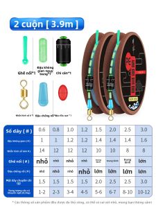 CHUANZE | Bộ Dây Câu Cá Cường Độ Cao Nhập Khẩu Từ Nhật