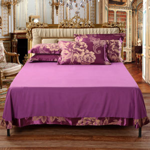 ciiemen | Luxurious Style Damask Bed Skirt