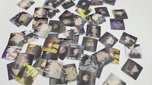 Bandai | 59pcs Jujutsu Kaisen Megumi Fushiguro Stickers Suitable for Laptops Phone Cases Planners DIY Anime Doodle Stickers