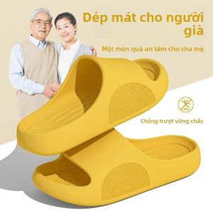 MONLEYTA | Dép đi trong nhà chống trượt cho bố mẹ Dép đi trong nhà EVA thoải mái thoáng khí mùa hè 2025 Dép đi trong nhà cho nam và nữ