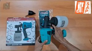 NRT-PRO SE800HD Spray Gun Electric Tabung Alat Cat Semprot Elektrik Air Spraygun SE800 HD SE 800 800HD