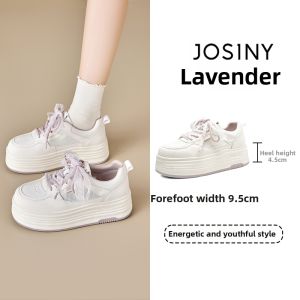 Josiny | Heel-Height Increasing Thick Sole Board Shoes Summer Mesh Design