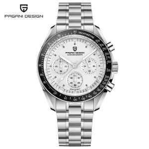 Pagani Design | PAGANI DESIGN 2026 New Mens Quartz Watches Brand Luxury Sports Watch Chronograph Automatic Date AR Sapphire Crystal Wristwatch