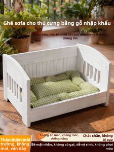 XiMei WoodWork | Giường Ngủ Cho Chó Gỗ Nâng Cao Làm Mát Mới
