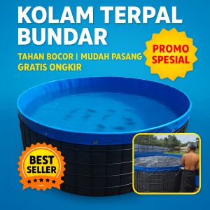 kolam bulat d2.5 Tinggi 1.2